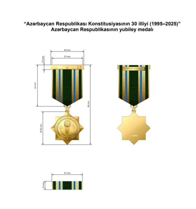 Azərbaycanda yeni medal təsis edildi - Foto